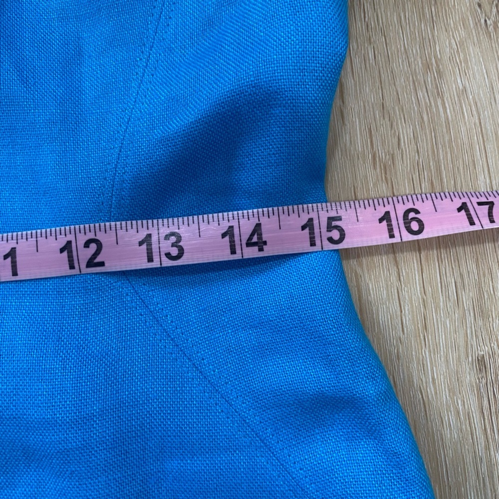 Talbots Linen Sheath Dress Size 4 - Picture 9 of 12